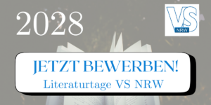 Bewerbungsstart Literaturtage 2028