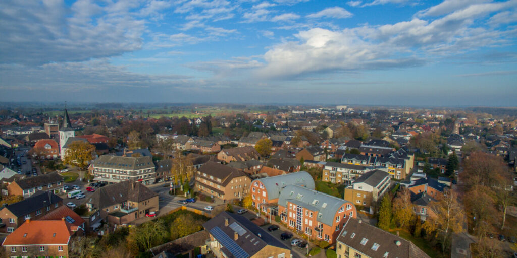 Hamminkeln aus der Luft, photocredit Thomas Michaelis