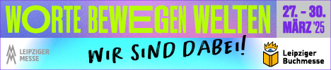Logo Banner Leipziger Buchmesse LBM 2025