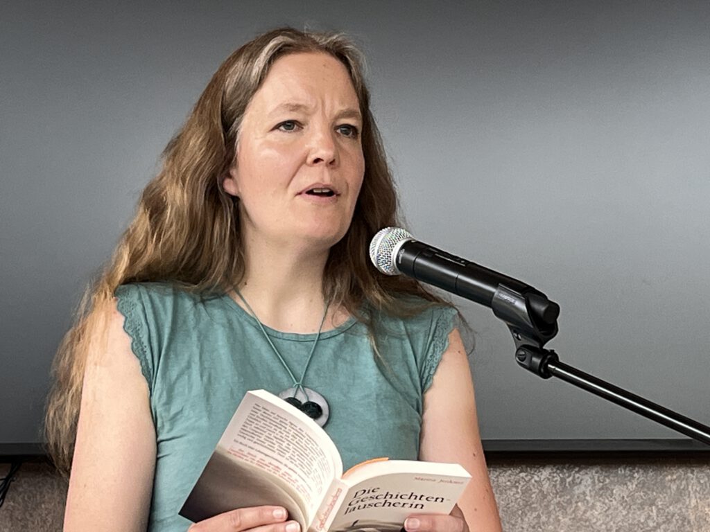 Marina Jenkner bei den Literaturtagen des VS NRW in Schmallenberg 2025, Foto: Jana Engels