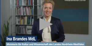 2026 Literaturtage NRW in Marsberg - Grußbotschaft von Ina Brandes (MdL)