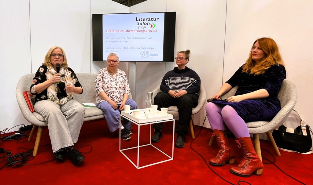 Der Literatursalon des Literaturrat NRW bei der Leipziger Buchmesse 2026