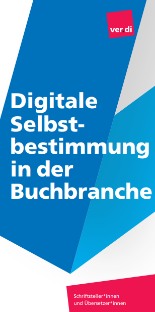 Flyer Digitale Selbstbestimmung in der Buchbranche